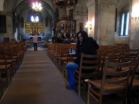 Bj&oslash;rn i Mariakirken